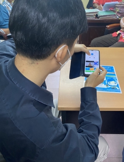 ไฟล์แนบ กปภ.สาขาขอนแก่น (พ) เข้าพบนายกเทศมนตรีเมืองบ้านทุ่ม เพื่อหารือเรื่องการประชาสัมพันธ์ การชำระค่าน้ำออนไลน์ รวมถึงได้เเนะนำ ช่องทางชำระค่าน้ำประปาเเบบออนไลน์ ภายในสำนักงานเทศบาลเมืองบ้านทุ่ม