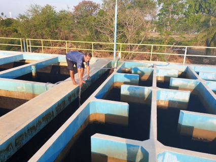 ไฟล์แนบ การประปาส่วนภูมิภาคสาขาประจวบคีรีขันธ์ ดำเนินการล้างถังตกตะกอนโรงกรองขนาด 400 ลบม./ชม. ฝั่งตะวันตก และโรงกรองขนาด 200 ลบม./ชม. 