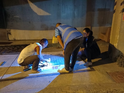 ไฟล์แนบ กปภ.สาขาอ้อมน้อย ลงพื้นที่ค้นหาท่อแตก/ท่อรั่ว ด้วยวิธีการ Step Test and Zero Test