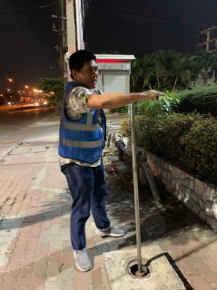 ไฟล์แนบ กปภ.สาขาอ้อมน้อย ลงพื้นที่ค้นหาท่อแตก/ท่อรั่ว ด้วยวิธีการ Step Test and Zero Test