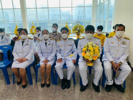 ไฟล์แนบ กปภ.สาขาธัญบุรี เข้าร่วมพิธีถวายราชสักการะและถวายราชสดุดี เนื่องในวันพระบาทสมเด็จพระพุทธยอดฟ้าจุฬาโลกมหาราช และวันที่ระลึกมหาจักรีบรมราชวงศ์ 6 เมษายน 2566