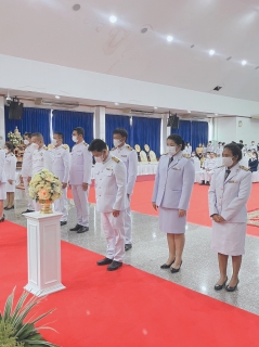 ไฟล์แนบ กปภ.สาขาคลองหลวง เข้าร่วมพิธีถวายราชสักการะ เนื่องในวันพระบาทสมเด็จพระพุทธยอดฟ้าจุฬาโลกมหาราช และวันที่ระลึกมหาจักรีบรมราชวงศ์ ประจำปี 2566
