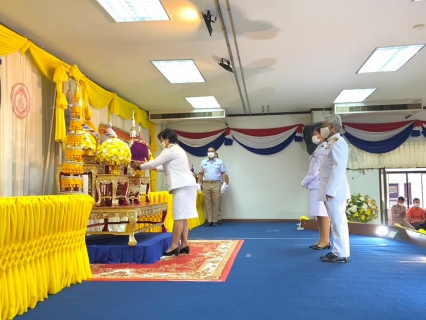 ไฟล์แนบ กปภ.สาขาขลุง เข้าร่วมพิธีพร้อมวางพานพุ่มเนื่องในโอกาส "วันพระบาทสมเด็จพระพุทธยอดฟ้าจุฬาโลกมหาราชและวันที่ระลึกมหาจักรีบรมราชวงศ์"