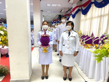 ไฟล์แนบ กปภ.สาขาขลุง เข้าร่วมพิธีพร้อมวางพานพุ่มเนื่องในโอกาส "วันพระบาทสมเด็จพระพุทธยอดฟ้าจุฬาโลกมหาราชและวันที่ระลึกมหาจักรีบรมราชวงศ์"