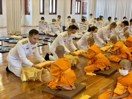 ไฟล์แนบ การประปาส่วนภูมิภาคสาขาฮอด เข้าร่วมพิธีบรรพชาสามเณรเพื่อเฉลิมพระเกียรติสมเด็จพระกนิษฐาธิราชเจ้า
