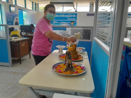 ไฟล์แนบ การประปาส่วนภูมิภาคสาขาอ่าวลึก ร่วมจัดกิจกรรมโครงการสืบสานวัฒนธรรมไทย ประเพณีสงกรานต์ สรงน้ำพระ และ พระแม่ธรณี สิ่งศักดิ์สิทธิ์ของการประปาส่วนภูมิภาค 