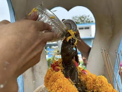 ไฟล์แนบ กปภ.สาขาสวรรคโลก จัดกิจกรรมสรงน้ำพระพุทธรูป และพระแม่ธรณี เนื่องในวันสงกรานต์ 2566