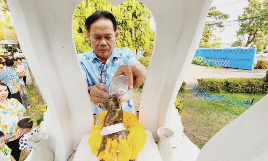 ไฟล์แนบ กปภ.สาขาพิษณุโลก จัดกิจกรรมสรงน้ำพระแม่ธรณี พระพุทธ เนื่องในโอกาสประเพณีวันสงกรานต์ 2566