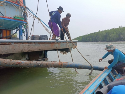 ไฟล์แนบ การประปาส่วนภูมิภาคสาขากาญจนดิษฐ์ดำเนินการซ่อมท่อในคลองดอนสัก เพื่อผู้ใช้น้ำบ้านฝ่ายท่า ดอนสัก อำเภอดอนสัก จังหวัดสุราษฎร์ธานี
