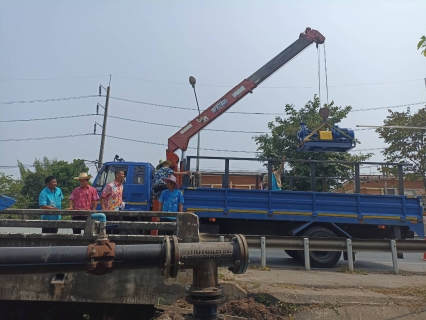 ไฟล์แนบ การประปาส่วนภูมิภาคสาขากาญจนดิษฐ์ ร่วมกับงานบำรุงรักษา กองผลิตและควบคุมคุณภาพน้ำ การประปาส่วนภูมิภาค เขต 4 สุราษฎร์ธานี ร่วมกันติดตั้งปั๊มสูบน้ำแรงต่ำสำรองเพื่อเตรียมความพร้อมและแก้ปัญหาภัยแล้งประจำปี 2566