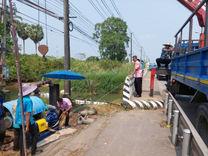 ไฟล์แนบ การประปาส่วนภูมิภาคสาขากาญจนดิษฐ์ ร่วมกับงานบำรุงรักษา กองผลิตและควบคุมคุณภาพน้ำ การประปาส่วนภูมิภาค เขต 4 สุราษฎร์ธานี ร่วมกันติดตั้งปั๊มสูบน้ำแรงต่ำสำรองเพื่อเตรียมความพร้อมและแก้ปัญหาภัยแล้งประจำปี 2566