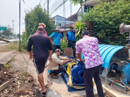 ไฟล์แนบ การประปาส่วนภูมิภาคสาขากาญจนดิษฐ์ ร่วมกับงานบำรุงรักษา กองผลิตและควบคุมคุณภาพน้ำ การประปาส่วนภูมิภาค เขต 4 สุราษฎร์ธานี ร่วมกันติดตั้งปั๊มสูบน้ำแรงต่ำสำรองเพื่อเตรียมความพร้อมและแก้ปัญหาภัยแล้งประจำปี 2566