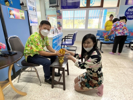 ไฟล์แนบ กปภ.สาขาขลุง ร่วมสืบสานวัฒนธรรมไทย จัดกิจกรรมสรงน้ำพระ และรดน้ำดำหัว เนื่องในวันสงกรานต์ (ปีใหม่ไทย) ประจำปี 2566