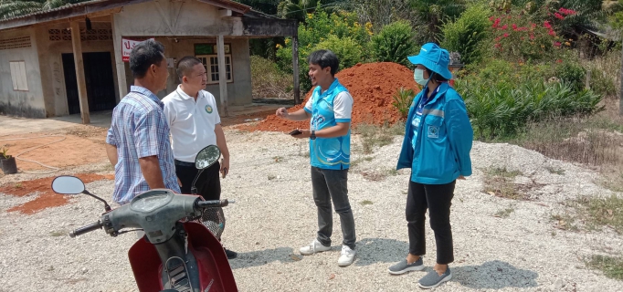 ไฟล์แนบ การประปาส่วนภูมิภาคสาขาคลองท่อม ลงพื้นที่เชิงรุกสำรวจความต้องการการใช้น้ำของประชาชนในพื้นที่ตำบลคลองพน
