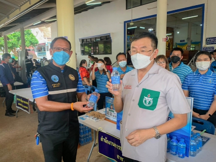 ไฟล์แนบ การประปาส่วนภูมิภาคสาขาตราด เข้าร่วมโครงการบำบัดทุกข์ บำรุงสุข สร้างรอยยิ้มให้ประชาชน ร่วมกับหน่วยแพทย์เคลื่อนที่ พอ.สว. ณ ศาลาการเปรียญวัดบางปิดล่าง บ้านบางปิดล่าง ตำบลบางปิด อำเภอแหลมงอบ จังหวัดตราด