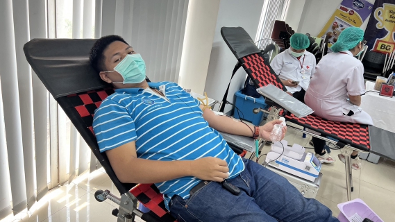 ไฟล์แนบ กปภ.สาขาอ้อมน้อยร่วมบริจาคโลหิต หนึ่งในความสุขที่เกิดขึ้นจากผู้ให้โดยไม่หวังผลตอบแทน