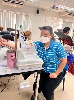 ไฟล์แนบ กปภ.สาขาอ้อมน้อยร่วมบริจาคโลหิต หนึ่งในความสุขที่เกิดขึ้นจากผู้ให้โดยไม่หวังผลตอบแทน