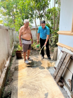 ไฟล์แนบ การประปาส่วนภูมิภาคสาขาชุมพร ลงพื้นที่แก้ไขปัญหาน้ำไม่ไหล พื้นที่ตำบลบางหมาก อำเภอเมือง จังหวัดชุมพร