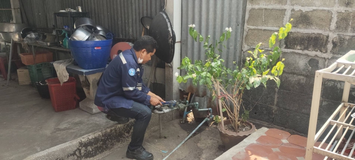 ไฟล์แนบ "มาเร็วทันใจ" กปภ.สาขากำแพงเพชร ส่ง Mr.ทันใจ ตรวจสอบน้ำไม่ไหล