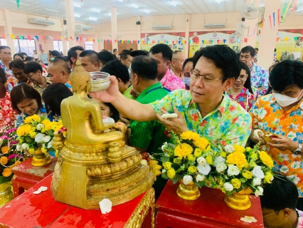 ไฟล์แนบ กปภ.สาขาตะพานหิน ร่วมพิธีรดน้ำขอพร นายอำเภอตะพานหินเนื่องในเทศกาลสงกรานต์ ประจำปี 2566   