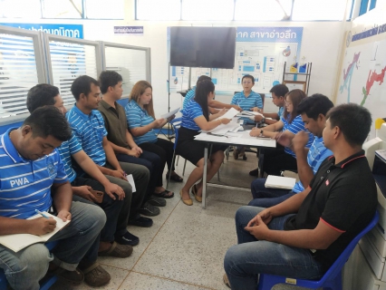 ไฟล์แนบ การประปาส่วนภูมิภาคสาขาอ่าวลึก ร่วมจัดกิจกรรมสนทนายามเช้า (Morning Talk) ครั้งที่ 7/2566 ประจำเดือนเมษายน2566