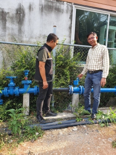 ไฟล์แนบ นายสุรชัย เชื้อแพ่ง รองผู้ว่าการ (ปฏิบัติการ 5) นายประทีป กุศลวัฒนะ ผู้อำนวยการการประปาส่วนภูมิภาคเขต 4 และคณะ ลงพื้นที่ กปภ.สาขาภูเก็ต เพื่อตรวจเยี่ยมและติดตามสถานการณ์น้ำพร้อมพบปะลูกค้ารายใหญ่