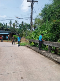 ไฟล์แนบ การประปาส่วนภูมิภาคสาขาอ่าวลึก ลงพื้นที่ ออกสำรวจค้นหาท่อแตก รั่ว