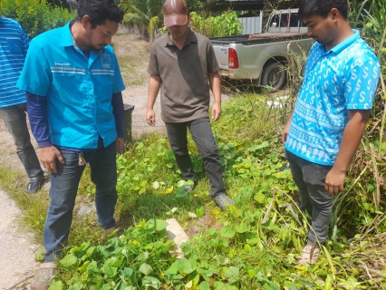 ไฟล์แนบ การประปาส่วนภูมิภาคสาขาอ่าวลึก ลงพื้นที่ ออกสำรวจค้นหาท่อแตก รั่ว