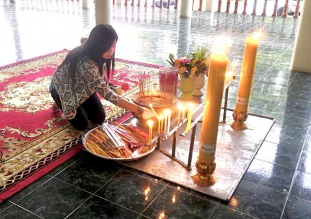 ไฟล์แนบ กปภ.สาขาขลุง เข้าร่วมกิจกรรมเข้าวัดทำบุญวันธรรมสวนะ (วันพระ) ณ วัดช้างข้าม ตำบลซึ้ง อำเภอขลุง จังหวัดจันทบุรี