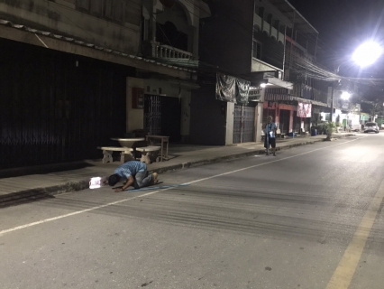 ไฟล์แนบ การประปาส่วนภูมิสาขาจันดี ลงพื้นที่เดินสำรวจหาท่อแตก-ท่อรั่ว