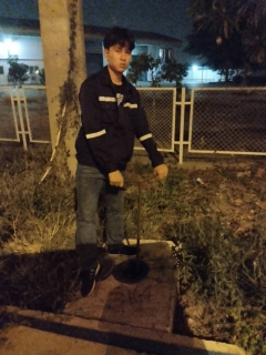 ไฟล์แนบ กปภ.สาขาอ้อมน้อย ลงพื้นที่ค้นหาท่อแตก/ท่อรั่ว ด้วยวิธีการ Step Test and Zero Test