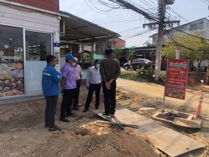 ไฟล์แนบ กปภ.สาขาภูเก็ต ร่วมกับเจ้าหน้าที่แขวงทางหลวงภูเก็ต ตรวจสอบแนวท่อในพื้นที่ก่อสร้างงานขยายผิวจราจรถนนทางหลวงหมายเลข 4023 ตอน เมืองภูเก็ต-แหลมพันวา