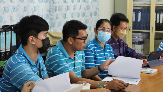 ไฟล์แนบ กปภ.สาขาธัญบุรี จัดประชุมติดตามผลการดำเนินงานโครงการจัดการน้ำสะอาดและการบำรุงรักษาเชิงป้องกัน (WSP&PM) ภาคีเครือข่าย กปภ.สาขาธัญบุรี ครั้งที่ 2/2566 โดยให้การต้อนรับคณะทำงาน ณ ห้องประชุมสถานีผลิตจ่ายน้ำธัญบุรี คลอง 13 อ.ธัญบุรี จ.ปทุมธานี