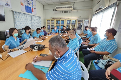 ไฟล์แนบ กปภ.สาขาธัญบุรี จัดประชุมติดตามผลการดำเนินงานโครงการจัดการน้ำสะอาดและการบำรุงรักษาเชิงป้องกัน (WSP&PM) ภาคีเครือข่าย กปภ.สาขาธัญบุรี ครั้งที่ 2/2566 โดยให้การต้อนรับคณะทำงาน ณ ห้องประชุมสถานีผลิตจ่ายน้ำธัญบุรี คลอง 13 อ.ธัญบุรี จ.ปทุมธานี