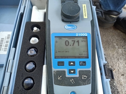 ไฟล์แนบ การประปาส่วนภูมิภาคสาขาคลองท่อมตรวจสอบคุณภาพน้ำ บริเวณพื้นที่ตำบลคลองท่อมใต้ อำเภอคลองท่อม จังหวัดกระบี่