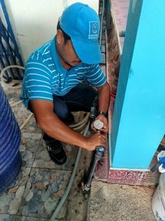 ไฟล์แนบ การประปาส่วนภูมิภาคสาขาคลองท่อมลงพื้นที่ตรวจวัดแรงดันน้ำ บริเวณพื้นที่ตำบลคลองท่อมใต้