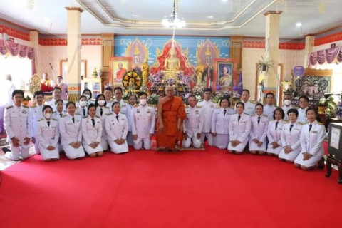 ไฟล์แนบ การประปาส่วนภูมิภาคสาขาอ่าวลึก เข้าร่วมกิจกรรมและร่วมเป็นเจ้าภาพเทศน์มหาชาติเวสสันดรชาดก ตามโครงการเฉลิมพระเกียรติสมเด็จพระกนิษฐาธิราชเจ้า กรมสมเด็จพระเทพรัตนราชสุดาฯ สยามบรมราชกุมารี ณ ศาลาการเปรียญวัดราษฎร์รังสรรค์ ตำบลอ่าวลึกใต้ อำเภออ่าวลึก จังหวัดกระบี่