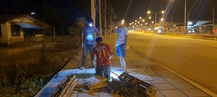 ไฟล์แนบ กปภ.สาขาบ้านตาขุน ลงพื้นที่ทำStep Test และหาท่อแตกรั่ว ในในพื้นที่อำเภอพนม-อำเภอบ้านตาขุน จังหวัดสุราษฎร์ธานี