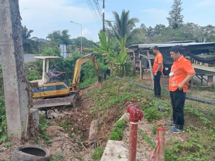 ไฟล์แนบ การประปาส่วนภูมิภาคสาขากาญจนดิษฐ์ เข้าตรวจสอบติดตามและแก้ไขปัญหา เรื่องการบริหารจัดการน้ำและการจ่ายน้ำให้พื้นที่บ้านทับท้อนเขาแก้วและท่าทองใหม่