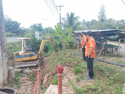 ไฟล์แนบ การประปาส่วนภูมิภาคสาขากาญจนดิษฐ์ เข้าตรวจสอบติดตามและแก้ไขปัญหา เรื่องการบริหารจัดการน้ำและการจ่ายน้ำให้พื้นที่บ้านทับท้อนเขาแก้วและท่าทองใหม่