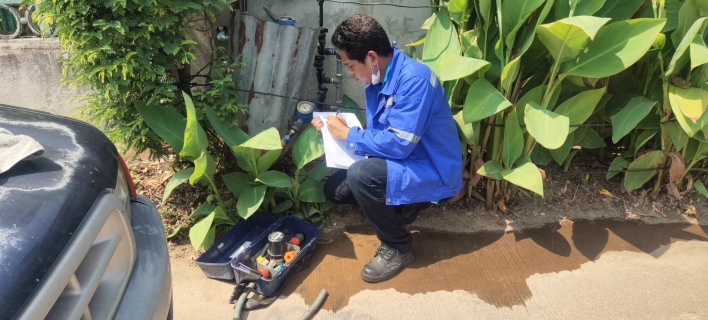 ไฟล์แนบ กปภ.สาขากำแพงเพชร ลงพื้นที่สุ่มมาตรวัดน้ำผู้ใช้น้ำ ประจำเดือนเมษายน 2566