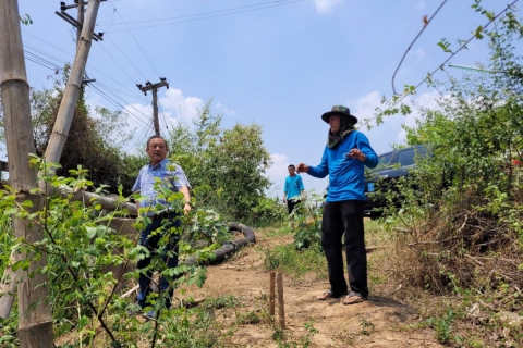 ไฟล์แนบ ผอ.กปภ.ข.6 ลงพื้นที่ติดตามการบริหารจัดการน้ำ กปภ.สาขาชัยภูมิ และสาขาจัตุรัส จ.ชัยภูมิ