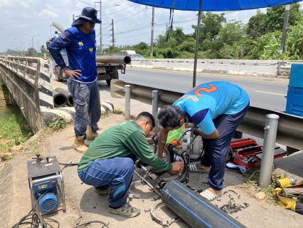 ไฟล์แนบ การประปาส่วนภูมิภาคสาขากาญจนดิษฐ์ ติดตั้งปั๊มสูบน้ำแรงต่ำสำรองเพื่อเตรียมความพร้อมและแก้ปัญหาภัยแล้งและอุทกภัย ประจำปี 2566