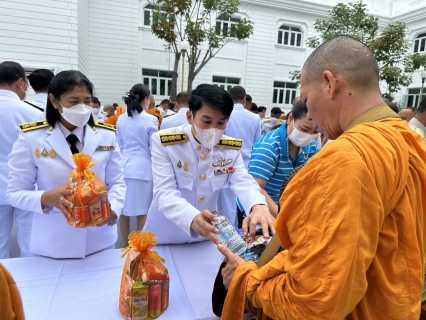 ไฟล์แนบ กปภ.สาขาภูเก็ต ร่วมพิธีทำบุญตักบาตร เนื่องในกิจกรรมงานเฉลิมฉลองวาระครบรอบ 100 ปี วันประสูติ สมเด็จพระเจ้าพี่นางเธอ เจ้าฟ้ากัลยาณิวัฒนา กรมหลวงนราธิวาสราชนคริทร์