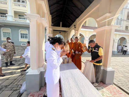 ไฟล์แนบ กปภ.สาขาพังงา ร่วมพิธีเฉลิมฉลองวาระครบรอบ 100 ปีวันประสูติ สมเด็จพระเจ้าพี่นางเธอ เจ้าฟ้ากัลยาณิวัฒนา กรมหลวงนราธิวาสราชนครินทร์ 