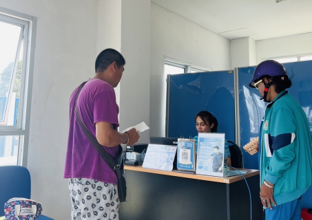 ไฟล์แนบ กปภ.สาขาภูเก็ต ลงพื้นที่รับชำระค่าน้ำประปานอกสถานที่ครั้งที่ 1 ประจำเดือน พฤษภาคม 2566 ณ สถานีผลิตน้ำบ้านบางโจ