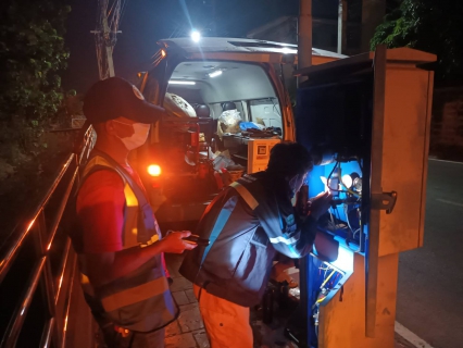 ไฟล์แนบ กปภ.สาขาอ้อมน้อย ลงพื้นที่ค้นหาท่อแตก/ท่อรั่ว ด้วยวิธีการ Step Test and Zero Test