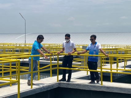 ไฟล์แนบ กปภ.สาขาขอนแก่น(พ) ร่วมกับ กปภ.ข.6 ให้การต้อนรับคณะอาจารย์ เเละ นักศึกษาจากมหาวิทยาลัยภาคตะวันออกเฉียงเหนือ จ.ขอนแก่น ศึกษาดูงาน ณ สถานีผลิตน้ำ สถานีอุบลรัตน์ 2