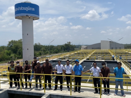 ไฟล์แนบ กปภ.สาขาขอนแก่น(พ) ร่วมกับ กปภ.ข.6 ให้การต้อนรับคณะอาจารย์ เเละ นักศึกษาจากมหาวิทยาลัยภาคตะวันออกเฉียงเหนือ จ.ขอนแก่น ศึกษาดูงาน ณ สถานีผลิตน้ำ สถานีอุบลรัตน์ 2