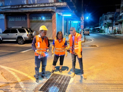 ไฟล์แนบ วันที่ 11 พฤษภาคม 2566  การประปาส่วนภูมิภาคสาขาสุวรรณภูมิ ทำการออกสำรวจหาท่อแตก-รั่ว โดยวิธีการ Passive Control